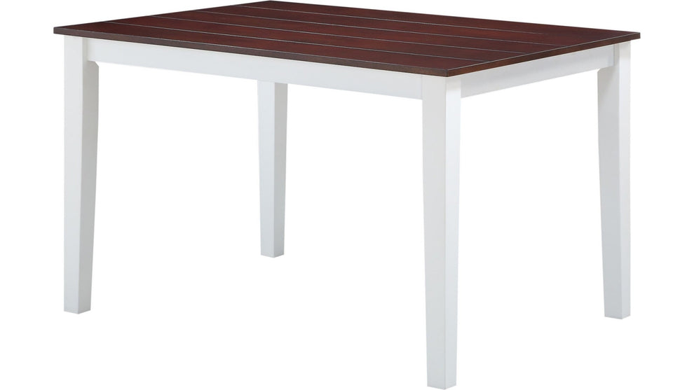 White Walnut Wood 5Pc Pk Dining Set By Homeroots | Dining Sets | Modishstore - 4