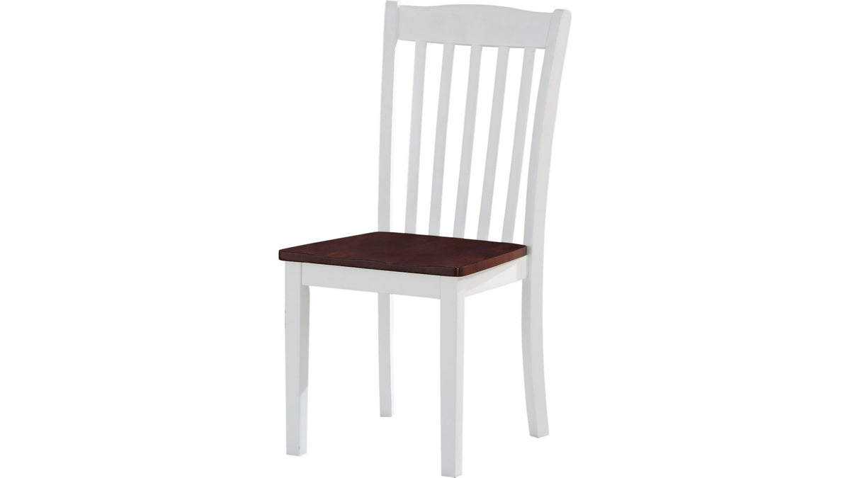 White Walnut Wood 5Pc Pk Dining Set By Homeroots | Dining Sets | Modishstore - 5