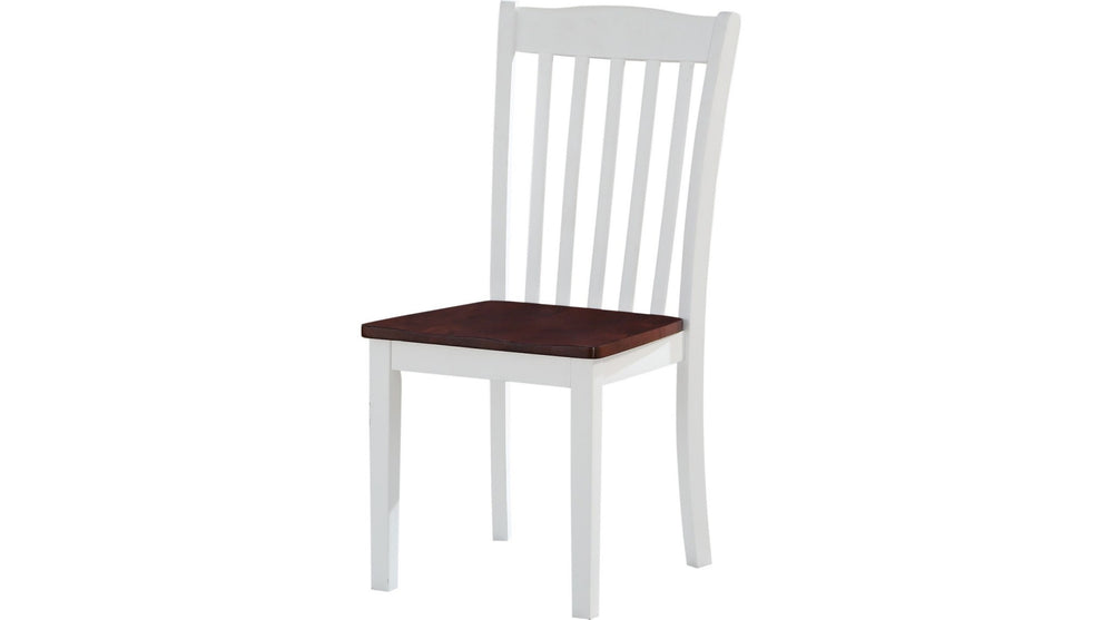 White Walnut Wood 5Pc Pk Dining Set By Homeroots | Dining Sets | Modishstore - 5