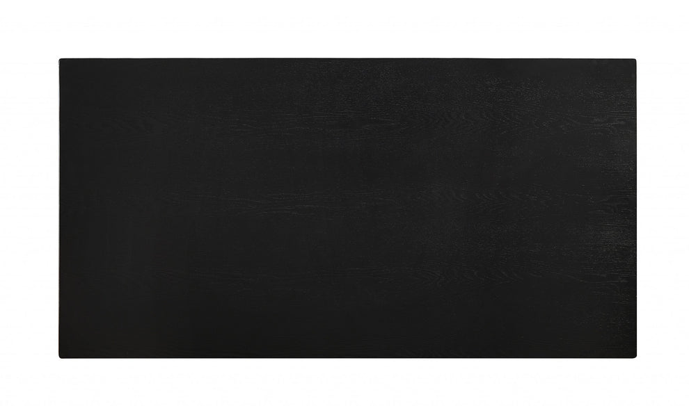 Black LED Wood Glass Coffee Table By Homeroots | Coffee Tables | Modishstore - 2