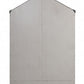 White Weathered Finish Bookcase With Gray Top By Homeroots | Bookcases | Modishstore - 4