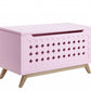 Pink Natural Wood Youth Chest By Homeroots | Drawers | Modishstore