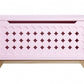 Pink Natural Wood Youth Chest By Homeroots | Drawers | Modishstore - 2