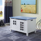 White Blue Wood Youth Chest By Homeroots | Drawers | Modishstore