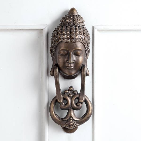 Buddha Aluminum Doorknocker By SPI Home | Home Accents | Modishstore