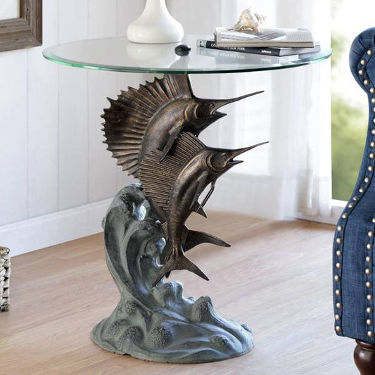 Marlin and Salifish End Table By SPI Home | End Tables | Modishstore