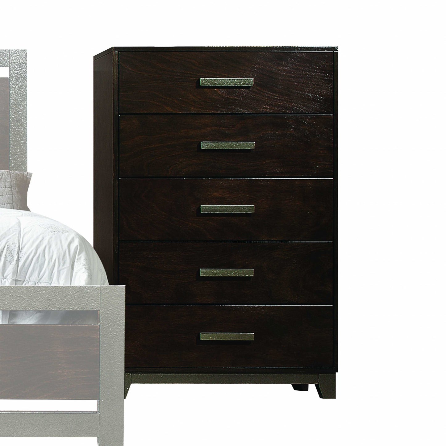 Walnut Wood Chest By Homeroots - 348193 | Drawers | Modishstore - 2
