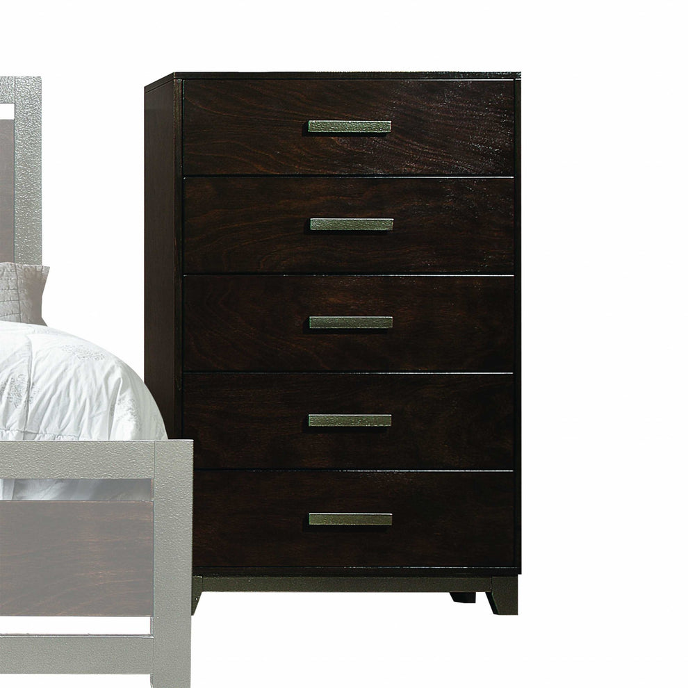 Walnut Wood Chest By Homeroots - 348193 | Drawers | Modishstore - 2
