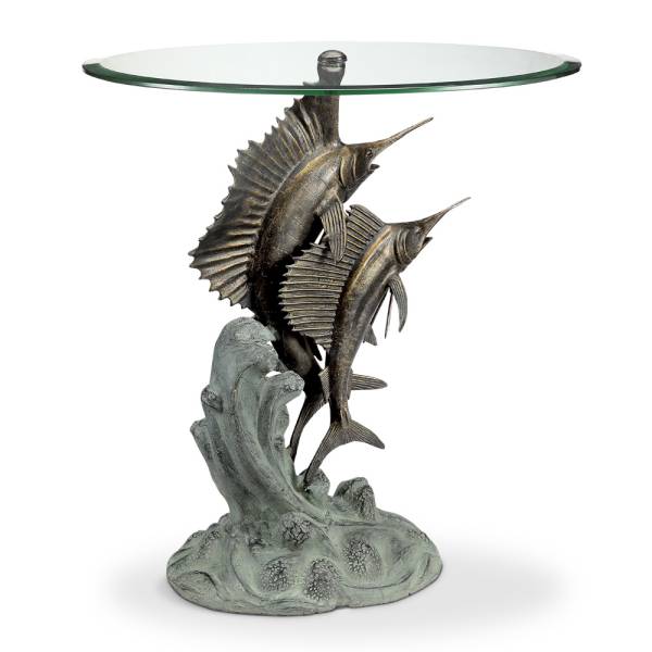 Marlin and Salifish End Table By SPI Home | End Tables | Modishstore-4
