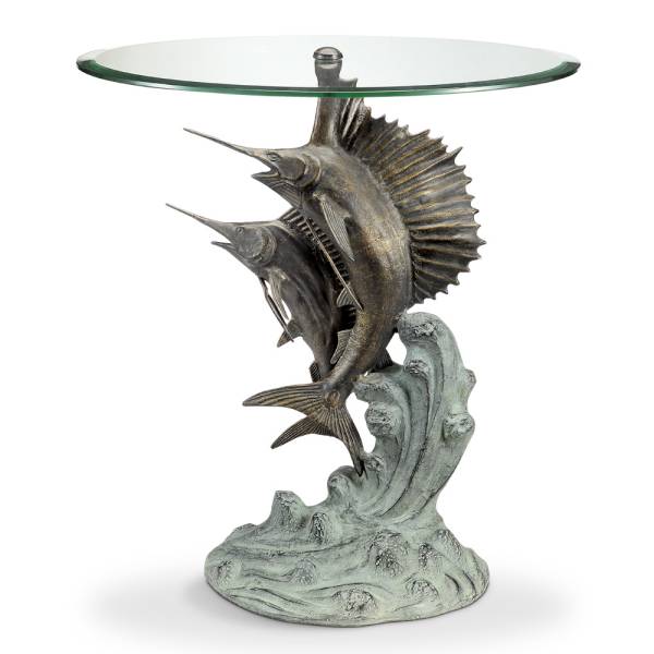 Marlin and Salifish End Table By SPI Home | End Tables | Modishstore-5