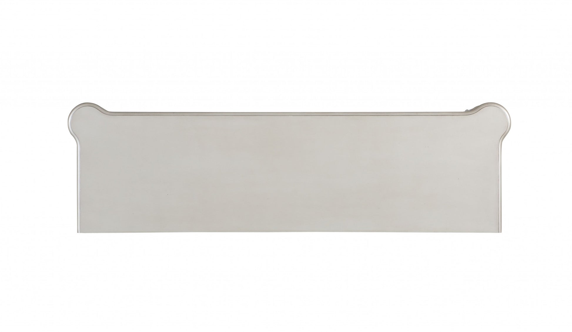 Antique White Wood Glass Mirror Hutch Buffet By Homeroots | Sideboards | Modishstore - 3