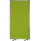 Green Rolling Three Panel Room Divider Screen By Homeroots | Room Dividers | Modishstore - 3