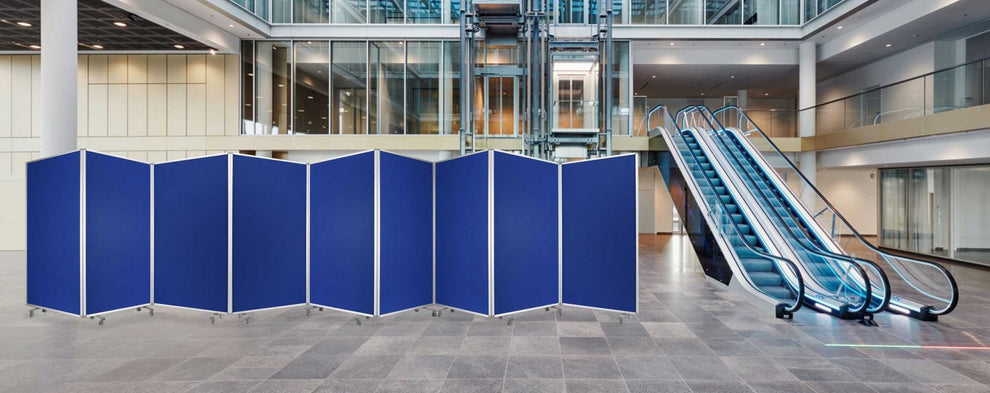 Green Rolling Three Panel Room Divider Screen By Homeroots | Room Dividers | Modishstore - 10