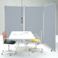 Green Rolling Three Panel Room Divider Screen By Homeroots | Room Dividers | Modishstore - 11