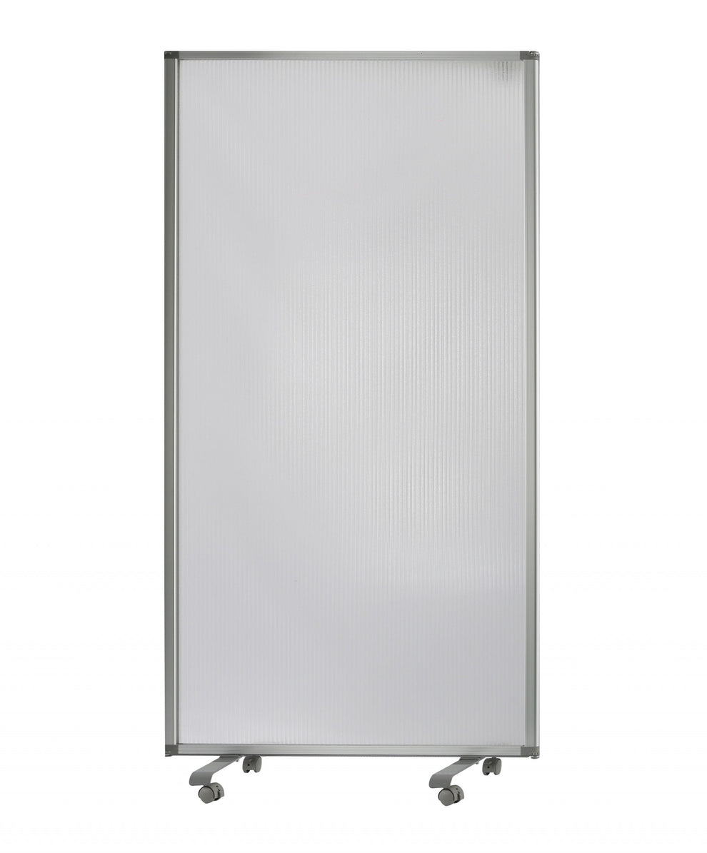 Green Rolling Three Panel Room Divider Screen By Homeroots | Room Dividers | Modishstore - 14