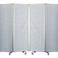 White Metal And Alloy - Screen By Homeroots | Room Dividers | Modishstore - 3