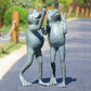 Selfie Frog Friends Garden Sculptures By SPI Home | Garden Sculptures & Statues | Modishstore-2
