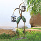 Stylized Crane Pair LED Garden By SPI Home | Lanterns | Modishstore