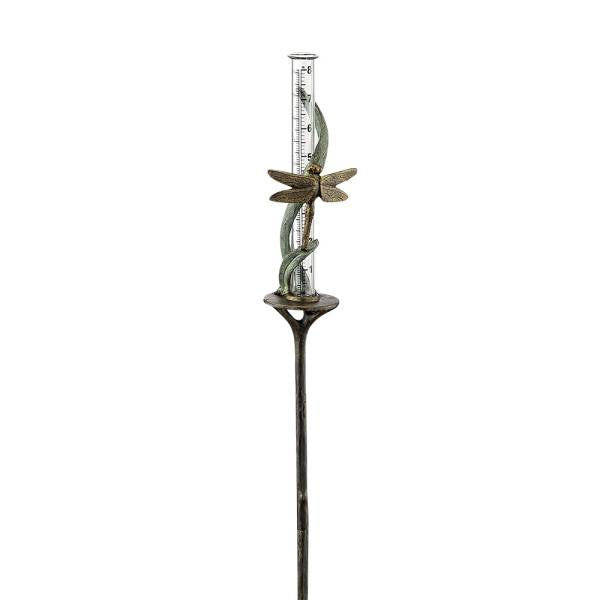 Dragonfly on Vine Rain Watcher Garden Stake By SPI Home | Outdoor Decor | Modishstore-3
