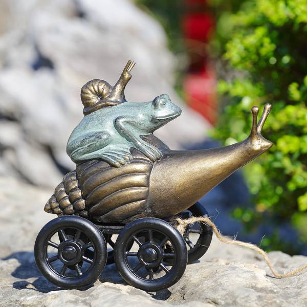 Pondside Coupe Frog and Snail By SPI Home | Decor | Modishstore-2
