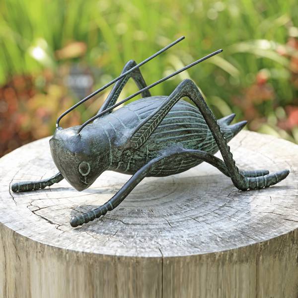 Lucky Cricket Garden Sculpture By SPI Home | Garden Sculptures & Statues | Modishstore