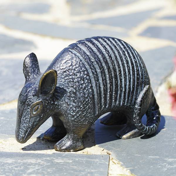 Lone Star Armadillo Garden Sculptures By SPI Home | Garden Sculptures & Statues | Modishstore-2