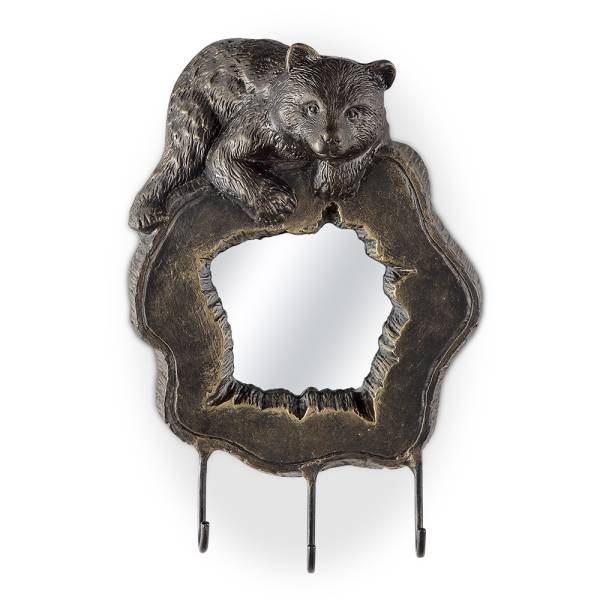Bear Cub Wall Mirror and Hook By SPI Home | Mirrors | Modishstore-3