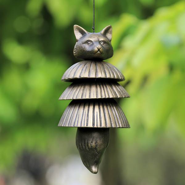 Hoop Skirt Fox Windchime By SPI Home | Decor | Modishstore-2