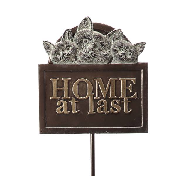 Home at Last Garden Sign on Stake By SPI Home | Outdoor Decor | Modishstore-3