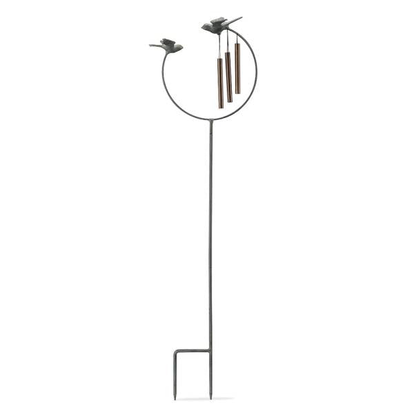 Bird Pair Windbell on Stake By SPI Home | Outdoor Decor | Modishstore-4