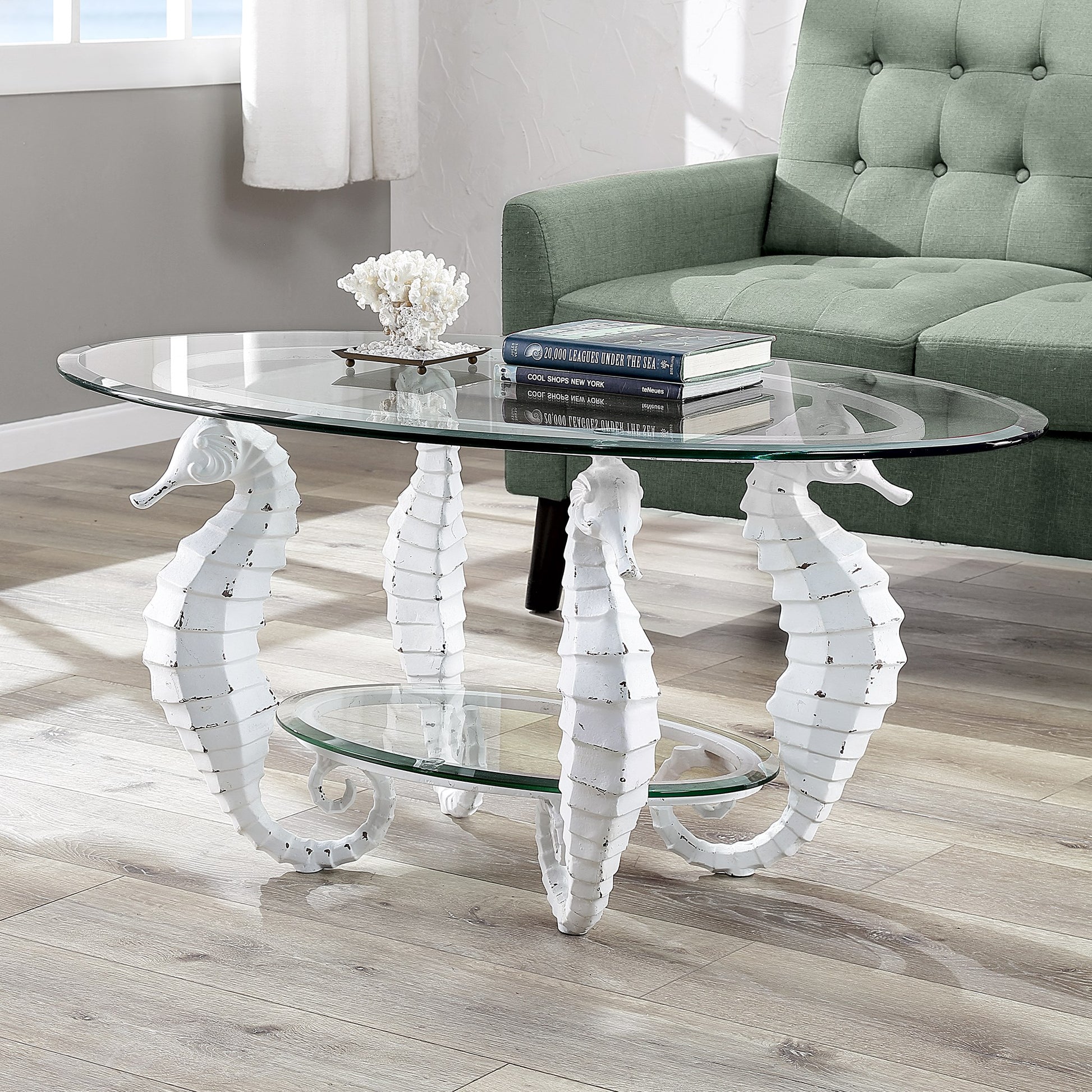 Seahorse Coffee Table (glass p By SPI Home |  | Modishstore
