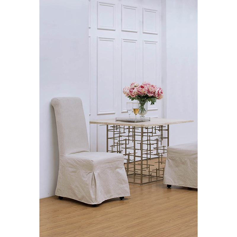 A&B Home Laramie Skirted Parsons Chair - Set Of 2 - 13