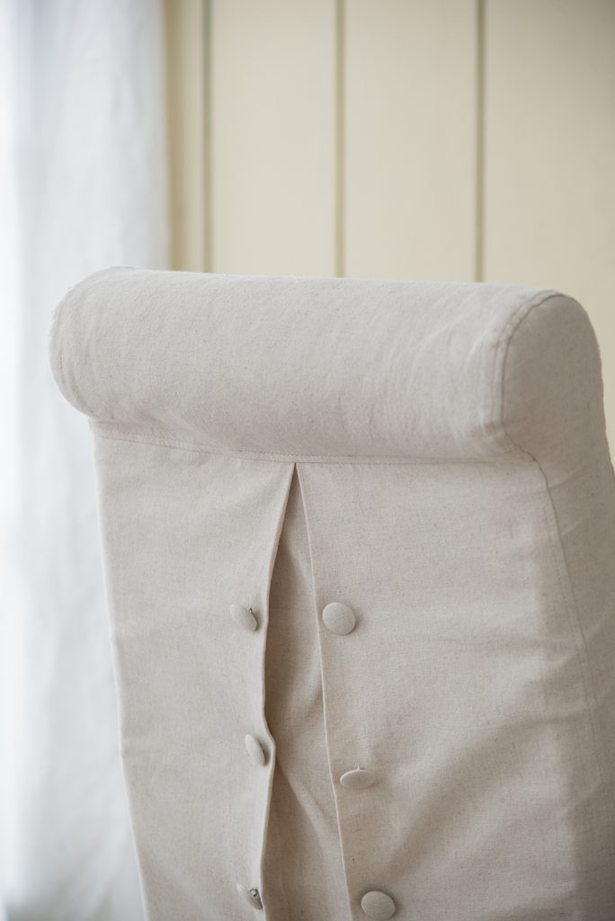 A&B Home Laramie Skirted Parsons Chair - Set Of 2 | Dining Chairs | Modishstore - 4