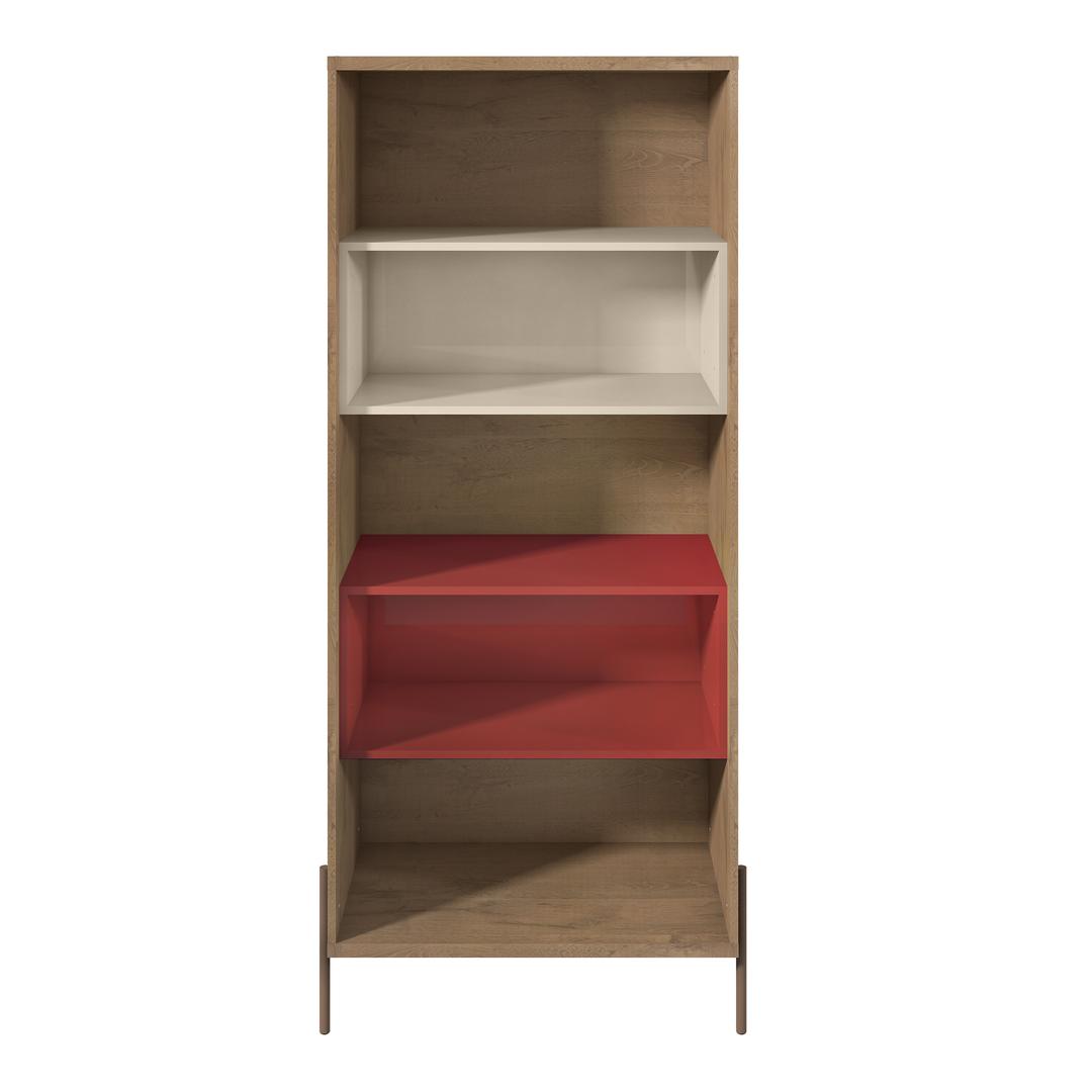Manhattan Comfort Joy 5- Shelf Bookcase | Bookcases | Modishstore-4