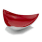 Buffed And Poppy Red Trigon Tray By Homeroots | Decorative Trays & Dishes | Modishstore - 2