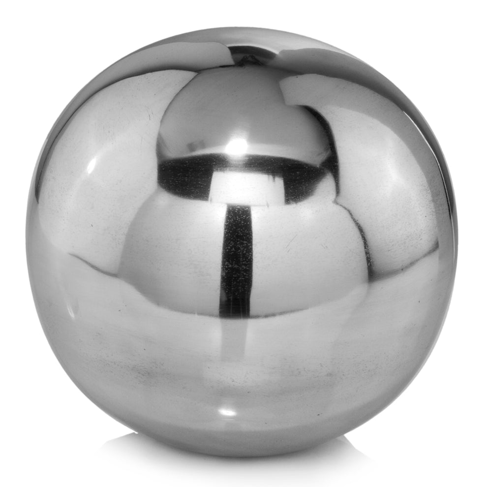 Buffed Polished Sphere By Homeroots - 354596 | Sculptures | Modishstore - 2