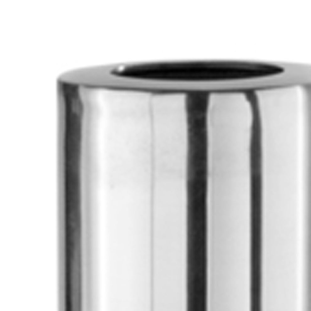 Buffed Extra Large Cylinder Tall Floor Vase By Homeroots | Vases | Modishstore - 4