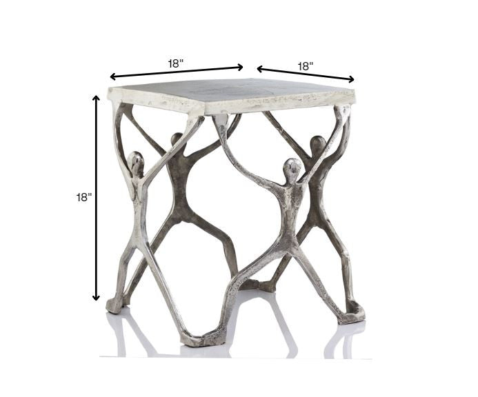 Buffed Man Figure Table By Homeroots | Accent Tables | Modishstore - 3