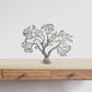 Silver Tree Wall Sculpture By Homeroots | Sculptures | Modishstore