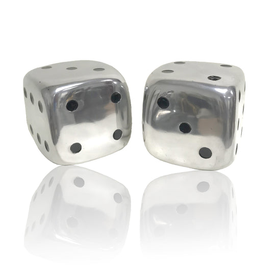Buffed Decorative Dice Set of  By Homeroots | Sculptures | Modishstore