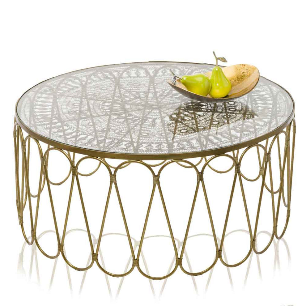 Gold And Bronze Metal Oblong Tray By Homeroots | Trays | Modishstore - 4