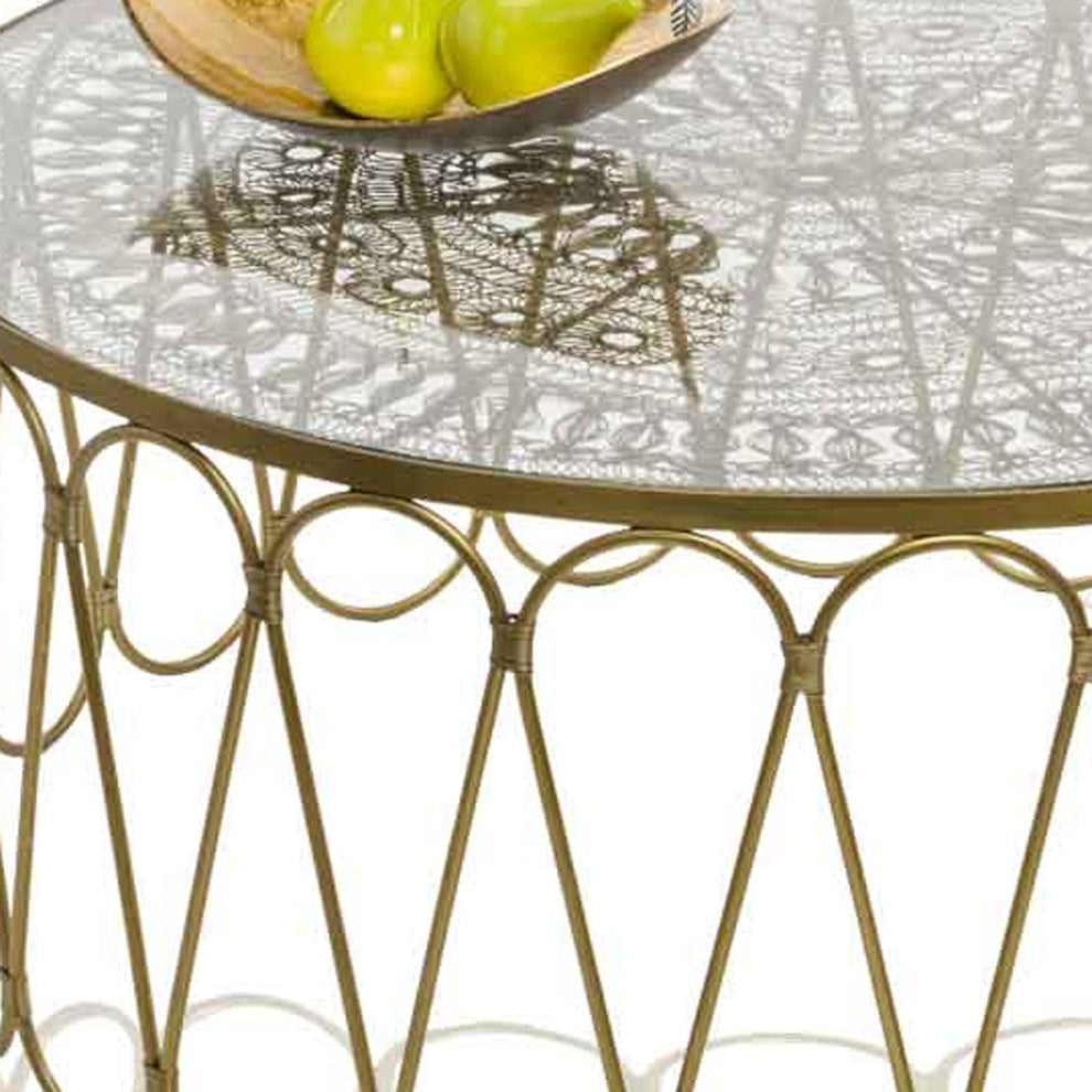 Gold And Bronze Metal Oblong Tray By Homeroots | Trays | Modishstore - 6