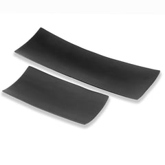 Black Long Trays Set Of 2 By Homeroots