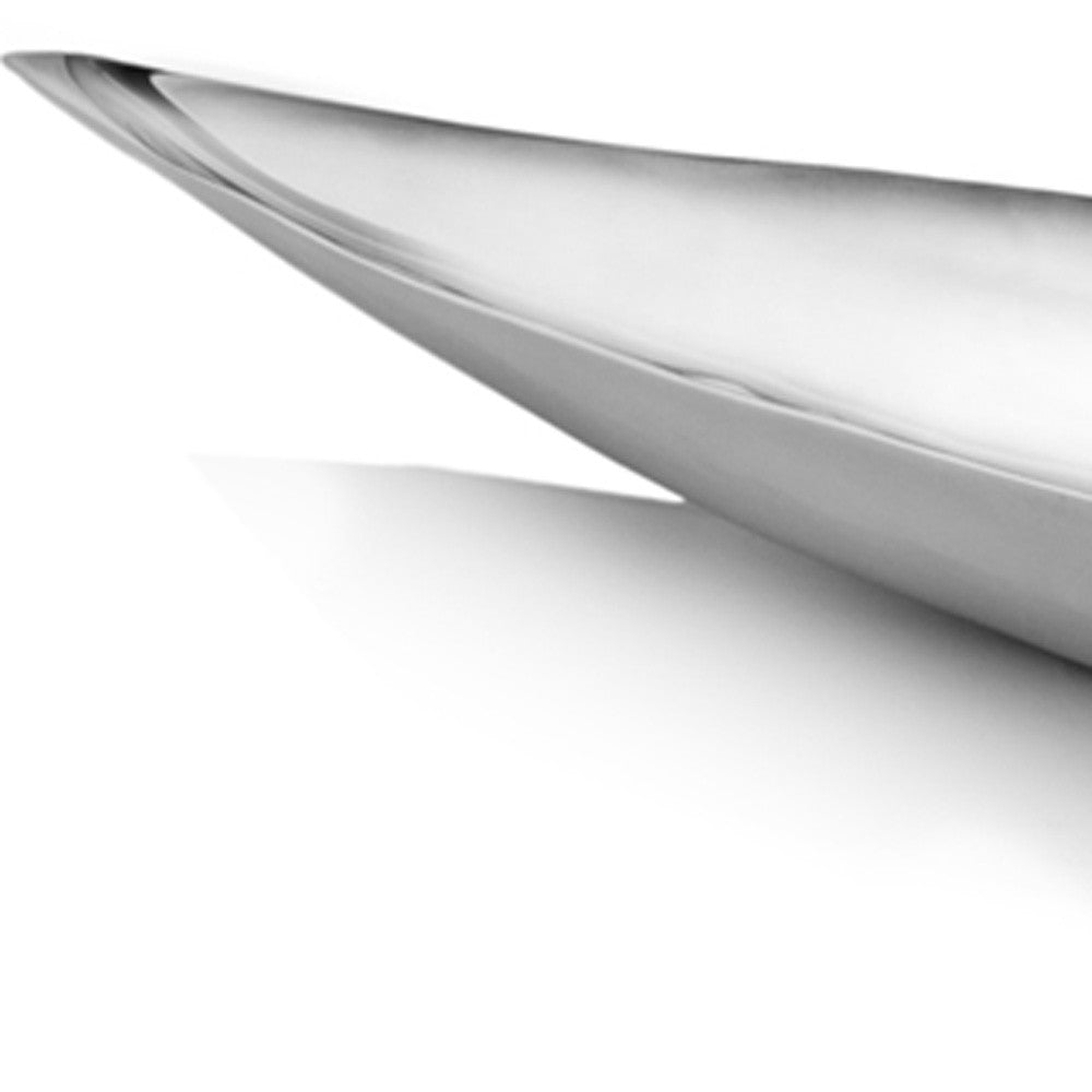 Buffed Tip Long Leaf Tray By Homeroots | Decorative Trays & Dishes | Modishstore - 5