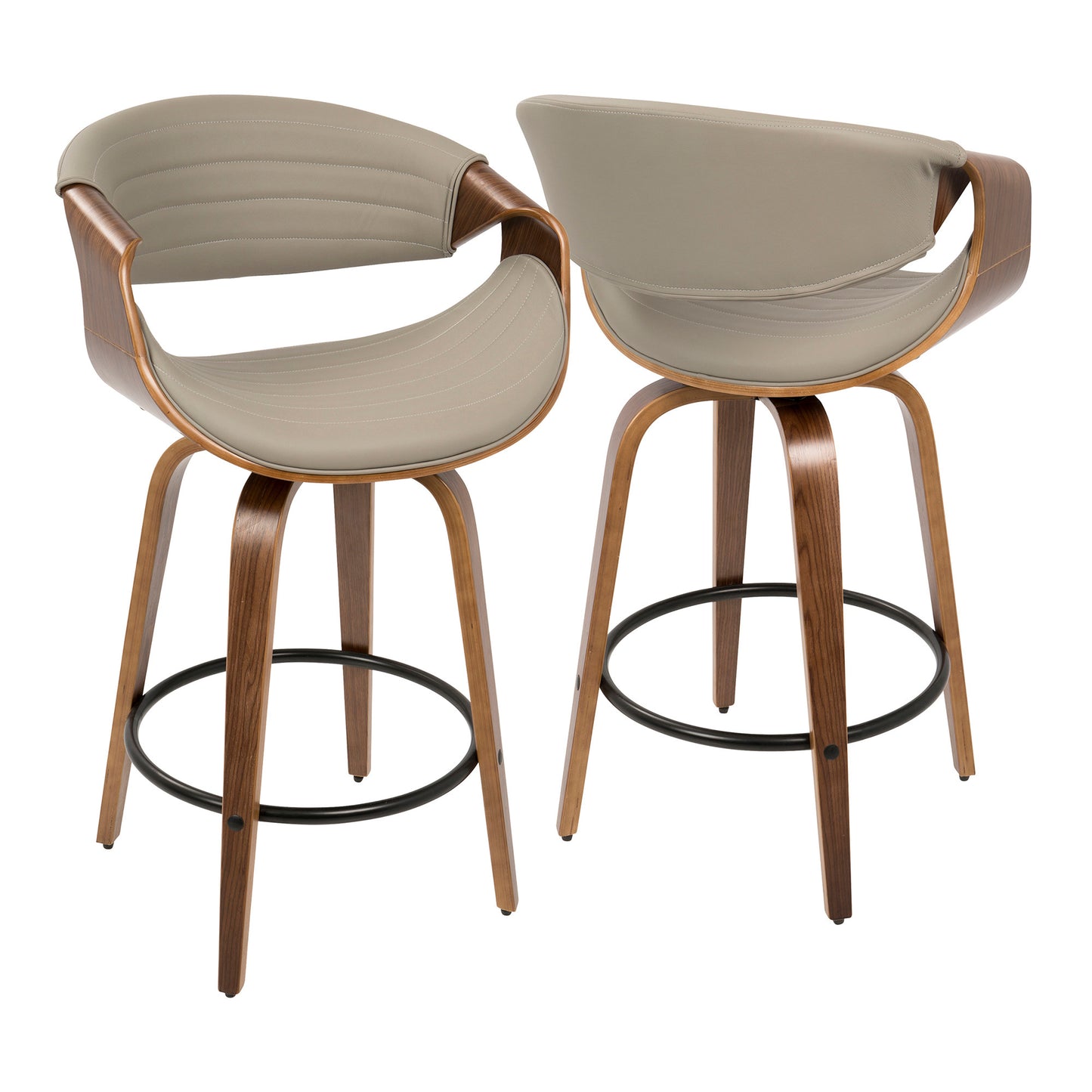 Symphony Counter Stool by LumiSource - Set of 2-23