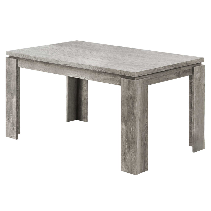 Grey Reclaimed Wood Look Dining Table By Homeroots | Dining Tables | Modishstore