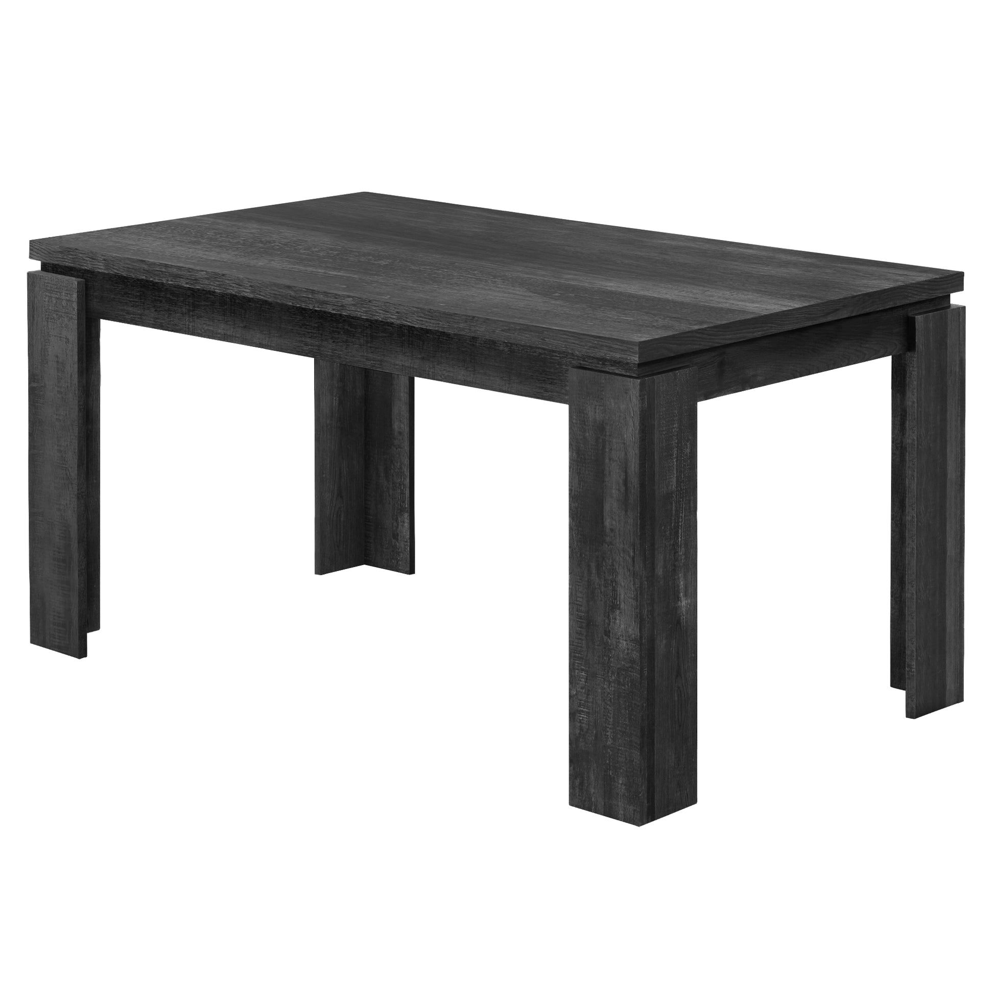 Grey Reclaimed Wood Look Dining Table By Homeroots | Dining Tables | Modishstore - 9