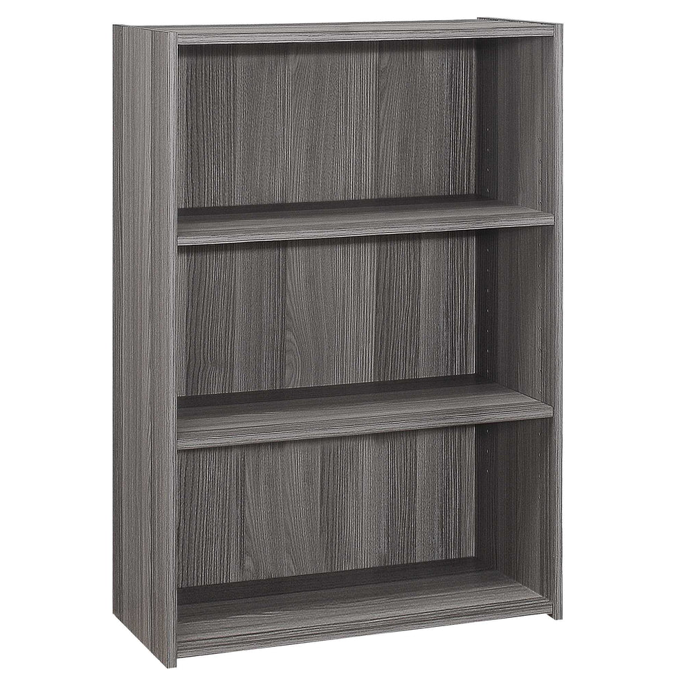 Cherry Shelves Bookcase By Homeroots | Bookcases | Modishstore - 14
