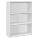 Cherry Shelves Bookcase By Homeroots | Bookcases | Modishstore - 19
