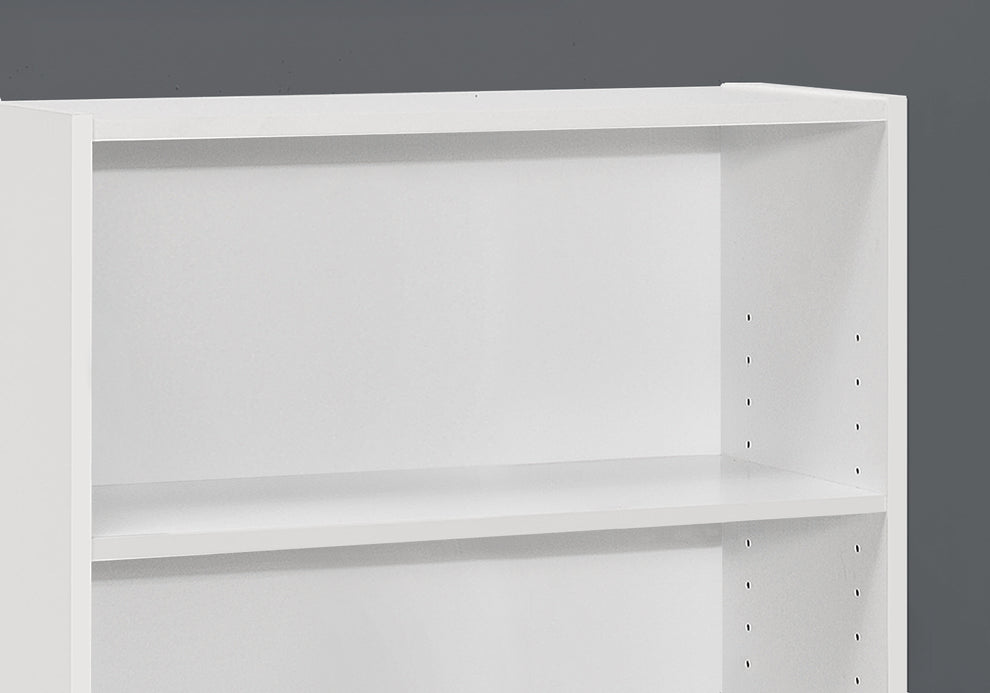 Cherry Shelves Bookcase By Homeroots | Bookcases | Modishstore - 20